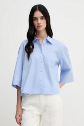 Sisley pamut ing galléros, relaxed, 5WMELQ08V - kék XS