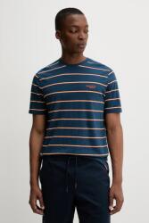 Superdry pamut póló mintás, M1012209A-F8Y - kék XL