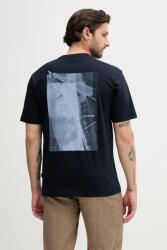 BOSS Orange pamut póló - sötétkék XXL - answear - 25 990 Ft