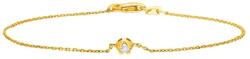 NASSIA Bratara Exclusive Diamond din AUR 14K + Certificat IGI 17.5cm (K0114b)
