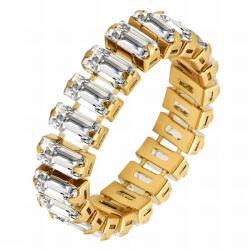 NASSIA Inel Flexibil Supremacy din Inox placat cu AUR 18K M6/52 (87453b)