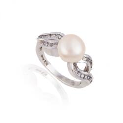 NASSIA Inel din Argint 925 si perla 3.9g, M51 (030522-23c)