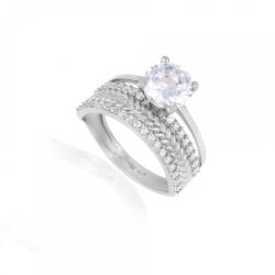 NASSIA Inel dublu din Argint 925 3.47g, M50 (220324-22a)