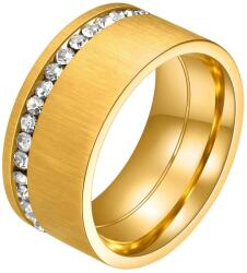 NASSIA Inel Fashion din Inox placat cu AUR 18K M8/56 (88174v)