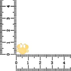 NASSIA Link din aur 14k - pentru bratara - personaj soricel desene animate (280123-06)