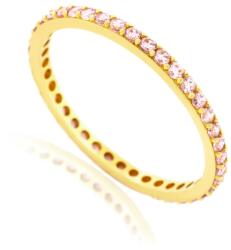 NASSIA Inel Tennis Pink din Aur 14K 1.6g (14042551)
