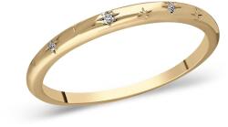 NASSIA Inel Love Circle din AUR 14K cu Diamant (DYZ8269)