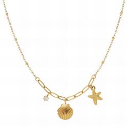 NASSIA Colier Summer Mix din Inox placat cu AUR (89559)