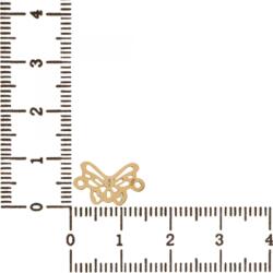 NASSIA Link din aur 14k - pentru bratara - fluture dantelat XL (161023-14)