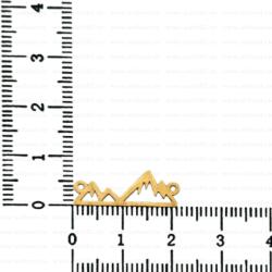 NASSIA Link din aur 14k - pentru bratara - munte (250123-63)