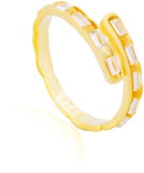 NASSIA Inel Gold Mirage din Argint 925 1.8g, M54 (300125-12b)