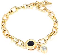 NASSIA Bratara Timeless din Inox placata cu AUR 18K (87763)