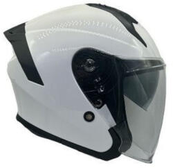 Faseed 620 Cască Moto Jet Albă ECE 22.06 1350gr cu Sunvisor 28605874 (28605874)