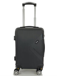 Playbags Valiză de Călătorie Cabină Dură Negru cu 4 roți Înălțime 52cm PS828 (PS828) Valiza