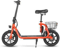 SAMEBIKE SM-C02 Összecsukható Elektromos Roller Üléssel 14 hüvelykes 36V 13Ah vörös