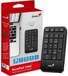 GENIUS Vezeték Nélküli Numerikus Billentyűzet Numpad 1000 USB Fekete (NUMPAD 1000) - digitalgo