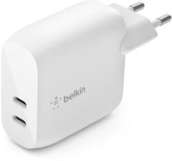 Belkin Belkin Dual USB-C PD Wall Charger 40W (2x20W) - White (WCB006vfWH)