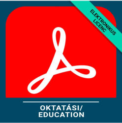 Adobe Acrobat Pro for teams - Oktatási, Többnyelvű, Új előfizetés, 12 hónap (65297997BB01A12)