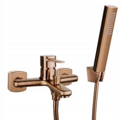 INVENA Trend, kád csaptelep pontos kézizuhany készlettel, réz matt, INV-BW-02-014-V (INV-BW-02-014-V)