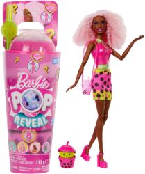 Mattel Barbie Pop Reveal Barbie bubble tea - Gyümölcsös élvezet kiegészítőkkel, 8 meglepetéssel, illatos