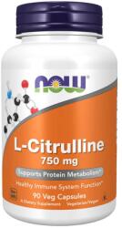 NOW L-Citrulline 750 mg - 90 Veg Capsules