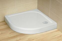 Radaway Paros A íves műmárvány zuhanytálca állítható lábakkal + szifon! - 100x100 cm (MBA1010-03-1)