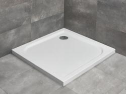 Radaway Delos C szögletes akril lapos zuhanytálca + szifon! - 90x90 cm (SDC0909-01)