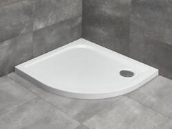 Radaway Delos E íves aszimmetrikus lapos zuhanytálca + szifon! - Balos (SDE9080-01L)