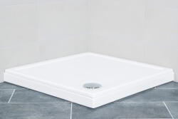 Favorit STEP zuhanytálca szögletes - szaniter akril - 90 x 90 cm (AL215) - aquamixwebaruhaz
