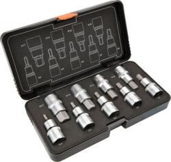 NEO TOOLS 55 mm-es hatszög bitbehajtó készlet 1/2 Coll 9 részes (08-705)