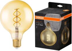 OSRAM Vintage 1906 Globe125 LED izzó, E27, 5W (25W), 250 lm, Meleg fény