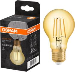 OSRAM Vintage 1906 LED dekoratív izzó, A35, E27, 4W (35W), 410 lm, meleg fehér (2400K)