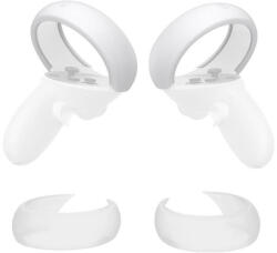 KIWI design Vezérlő védőburkolat Kiwi Design Q26-2.1 a Meta Quest 2 fehér színű vezérlőhöz (Q26-2.1/HJT-337)