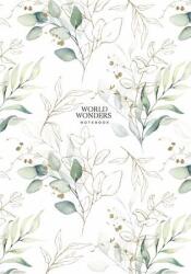 Shkolyaryk Publishing House Jegyzetfüzet, A4, vonalas, 80 lap, keményfedeles, SHKOLYARYK "World Wonders", vegyes (SB80779L) - hazunktajan
