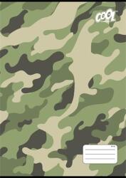 Victoria Füzet, tűzött, A4, kockás, 32 lap, COOL BY VICTORIA "Camouflage", "87-32 (ISVFC101) - hazunktajan