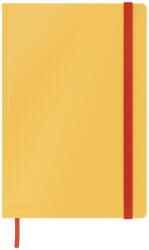 Leitz Beíró, B5, vonalas, 80 lap, keményfedeles, LEITZ "Cosy Soft Touch", melegsárga (E44830019) - hazunktajan