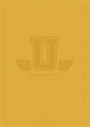 Shkolyaryk Publishing House Füzet, tűzött, A5, kockás, 60 lap, SHKOLYARYK "University International", vegyes (SB605407K) - hazunktajan