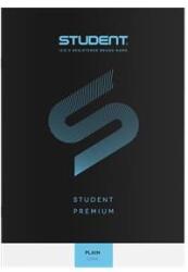 ICO Füzet, tűzött, A4, sima, 32 lap, ICO "Student Premium", fekete (TICSFPS) - hazunktajan