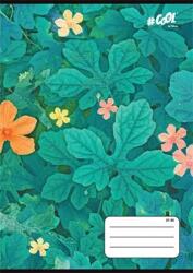 Victoria Füzet, tűzött, A5, vonalas, 32 lap, 4-8. osztály, COOL BY VICTORIA, "Floral garden", "21-32 (ISVFC80) - hazunktajan