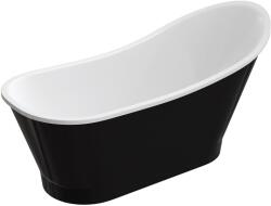 Omnires M+ 160x73 cm negru/alb (VENEZIA159BCP)