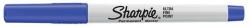 Sharpie Alkoholos marker, 0, 5 mm, kúpos, SHARPIE "Ultra Fine Point", kék (SR0811220)