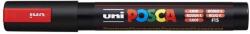 uni Dekormarker, 1, 8-2, 5 mm, UNI "Posca PC-5M", fluor piros (TUPC5MFP) - hazunktajan