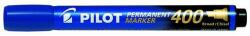 Pilot Alkoholos marker, 1, 5-4 mm, vágott, PILOT "Permanent Marker 400", kék (PPM400K) - hazunktajan