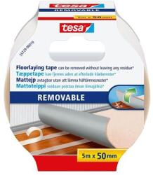 tesa Ragasztószalag, kétoldalas, textilerősítésű, 50 mm x 5 m, TESA "Removable (TE55729) - hazunktajan