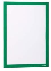 DURABLE Infokeret, A4, öntapadó háttal, DURABLE "DURAFRAME®", zöld (DB487205) - hazunktajan