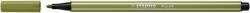 STABILO Rostirón, 1 mm, STABILO "Pen 68", sárzöld (TST6837) - hazunktajan