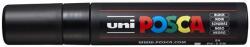 uni Dekormarker, 15 mm, vágott, UNI "Posca PC-17K", fekete (TUPC17KFK)
