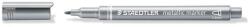 STAEDTLER Dekormarker, 1-2 mm, kúpos, STAEDTLER "8323", ezüst (TS832381) - hazunktajan
