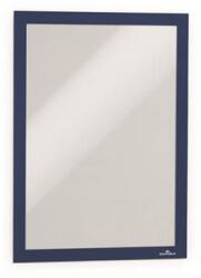 DURABLE Infokeret, A4, öntapadó háttal, DURABLE "DURAFRAME®", sötétkék (DB487207) - hazunktajan