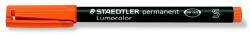 STAEDTLER Alkoholos marker, OHP, 0, 4 mm, STAEDTLER "Lumocolor® 313 S", narancssárga (TS3134) - hazunktajan